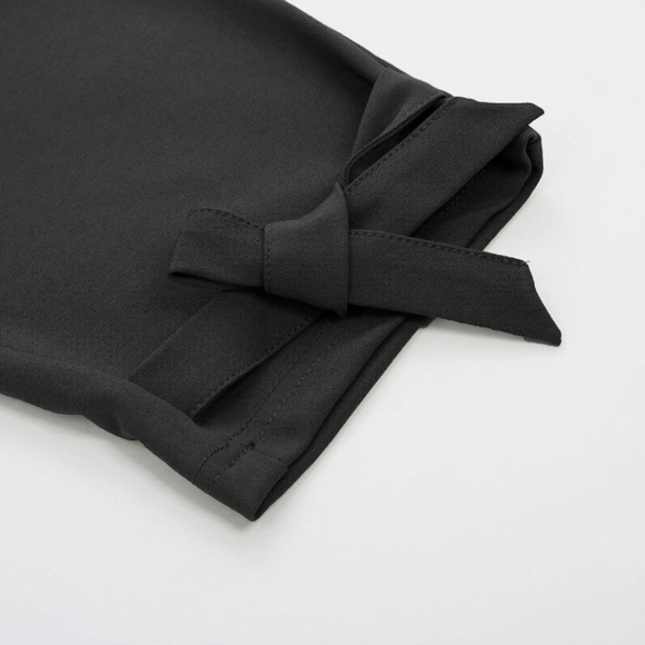 Grace Karin Womens Casual High Waist Pencil Pants with Bow-Knot Pockets, NWOT - Picture 3 of 8